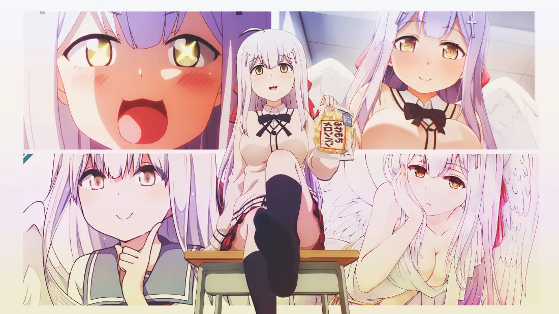 银霜柔光｜梦幻少女动态壁纸：星尘丝艺×暗夜柔焦算法