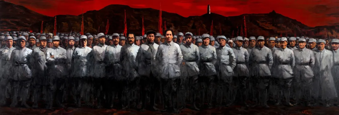 伟人风采高清壁纸免费下载｜红色主题艺术珍藏版